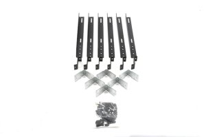 Chevrolet Express Running Board Bracket Kit - Dee Zee - Rough Step - `09-`21